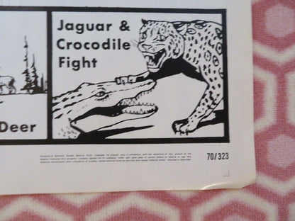 TRAIL OF THE HUNTER ONE SHEET POSTER VICTOR JORY BIG GAME HUNTING FILM 1970 - Rendezvous Cinema