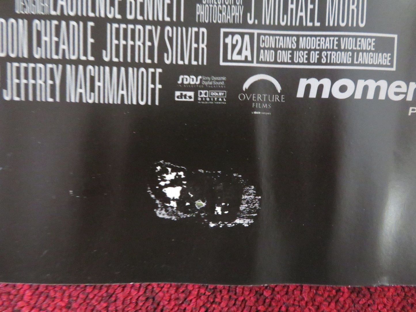 TRAITOR UK QUAD (30"x 40") ROLLED POSTER DON CHEADLE GUY PEARCE 2008 Rendezvous Cinema Movie posters