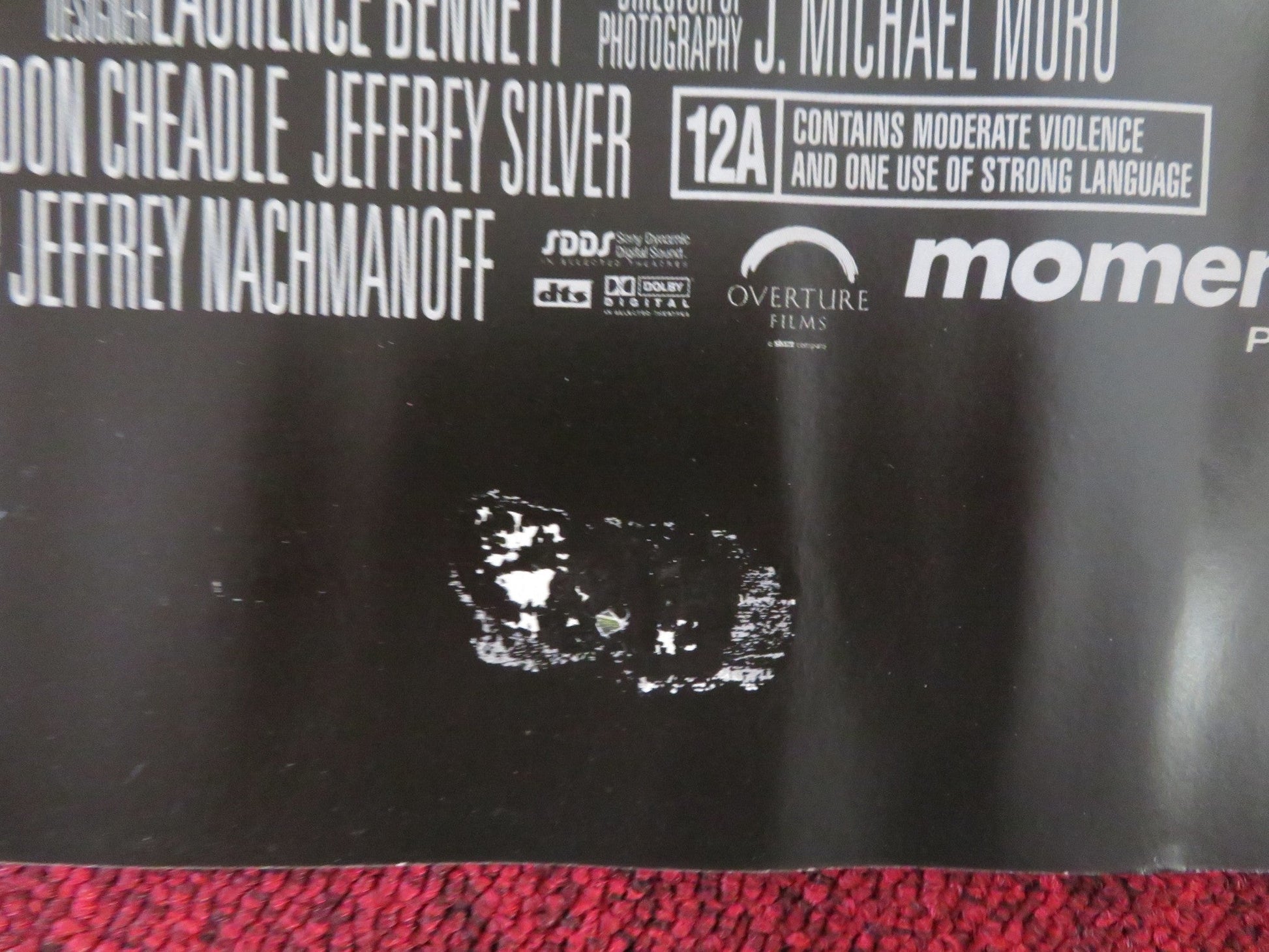 TRAITOR UK QUAD (30"x 40") ROLLED POSTER DON CHEADLE GUY PEARCE 2008 Rendezvous Cinema Movie posters