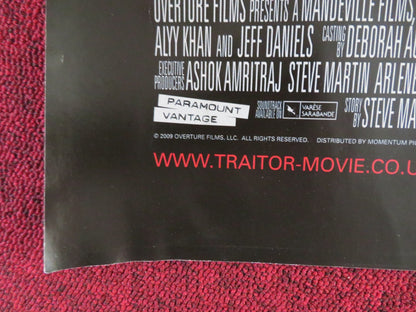 TRAITOR UK QUAD (30"x 40") ROLLED POSTER DON CHEADLE GUY PEARCE 2008 Rendezvous Cinema Movie posters