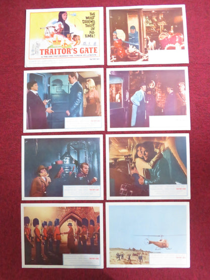 TRAITOR'S GATE US LOBBY CARD FULL SET GARY RAYMOND ALBERT LIEVEN 1965 Rendezvous Cinema Movie posters