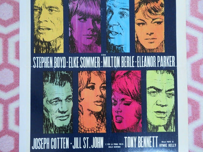 TRAMONTO DI UN IDOLO/ The Oscar ITALIAN LOCANDINA (27.5" x 13") POSTER 1966 Movie posters