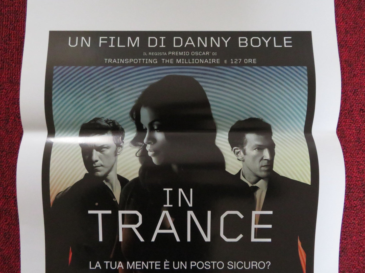 TRANCE ITALIAN LOCANDINA POSTER JAMES MCAVOY ROSARIO DAWSON 2013 Rendezvous Cinema Movie posters