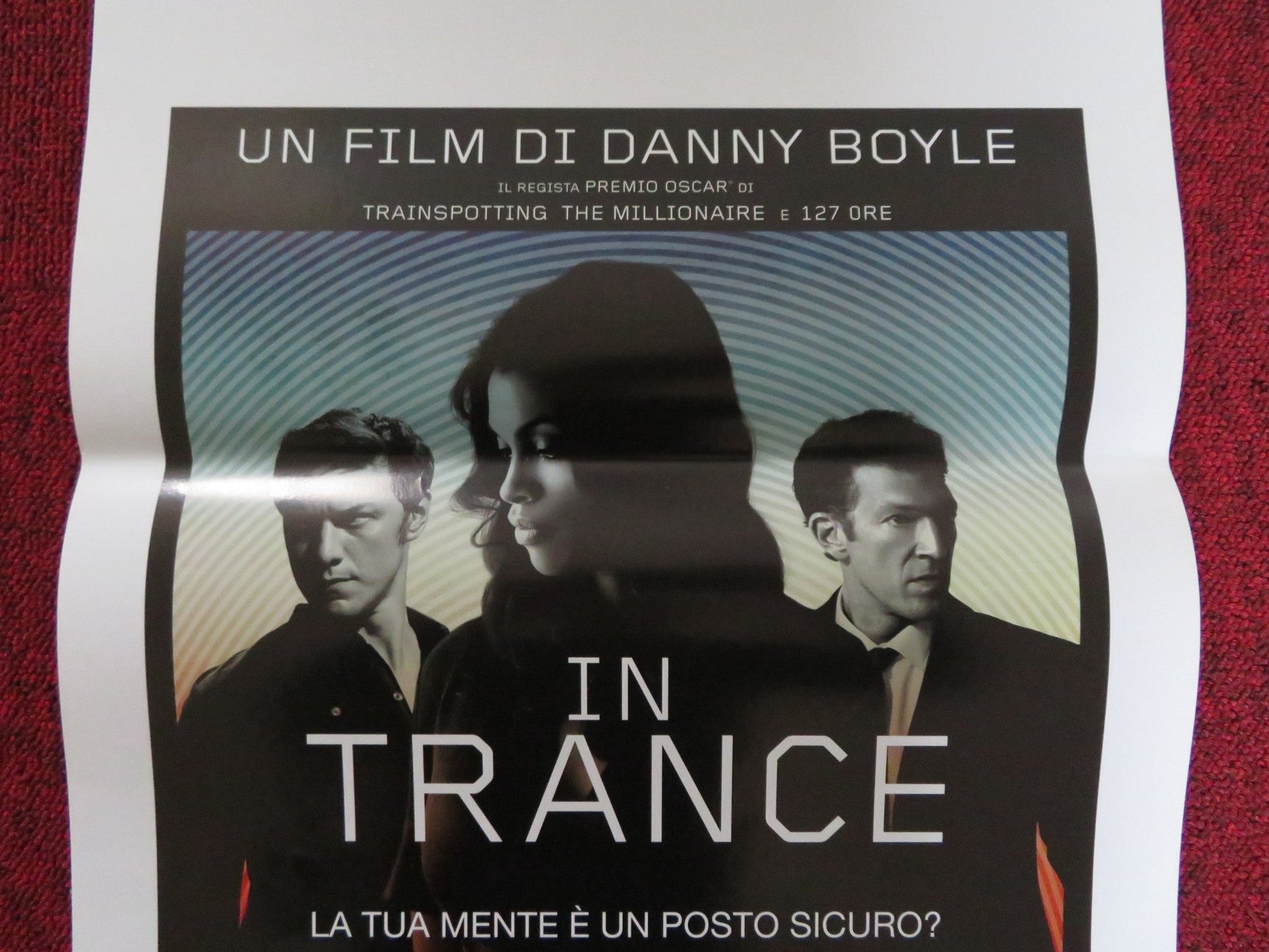 TRANCE ITALIAN LOCANDINA POSTER JAMES MCAVOY ROSARIO DAWSON 2013 Rendezvous Cinema Movie posters