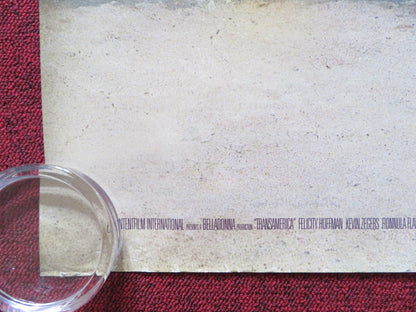 TRANSAMERICA - B UK QUAD (30"x 40") ROLLED POSTER ANDREA JAMES 2005 Rendezvous Cinema Movie posters