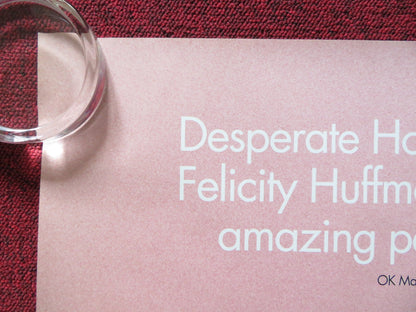 TRANSAMERICA - B UK QUAD (30"x 40") ROLLED POSTER ANDREA JAMES 2005 Rendezvous Cinema Movie posters