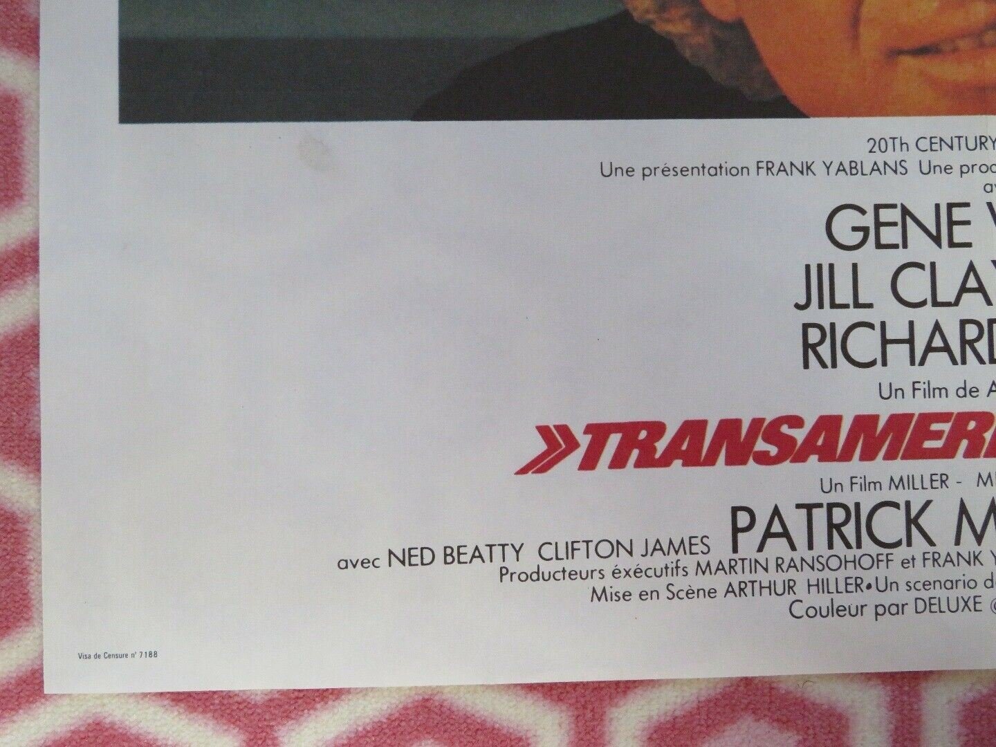 TRANSAMERICA EXPRESS / Silver Streak FRENCH MOYENNE POSTER 1976 WILDER PRYOR Movie posters