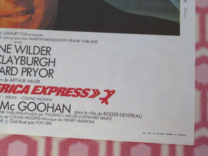 TRANSAMERICA EXPRESS / Silver Streak FRENCH MOYENNE POSTER 1976 WILDER PRYOR Movie posters