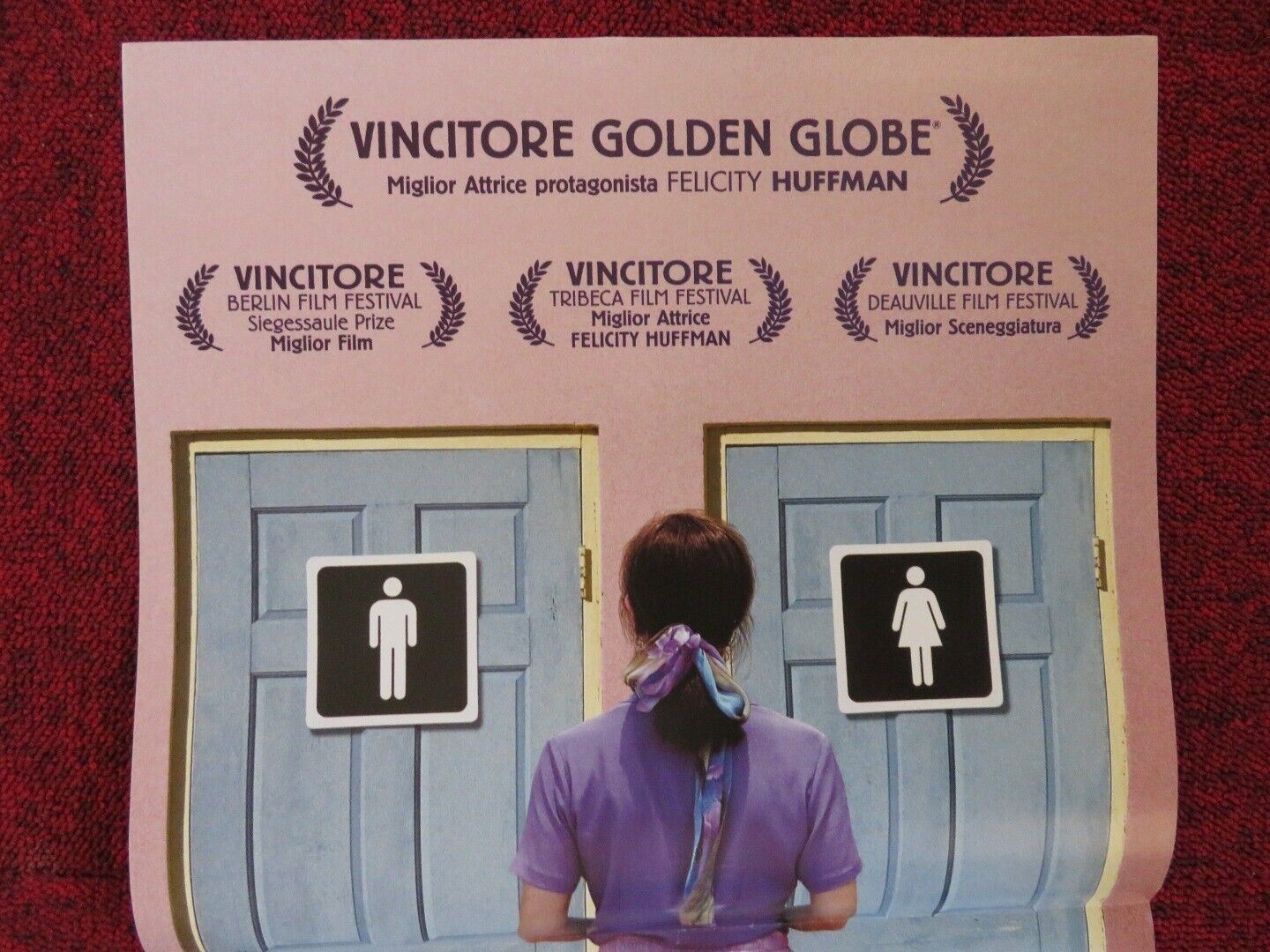 TRANSAMERICA ITALIAN LOCANDINA (25"x12.5") POSTER FELICITY HUFFMAN 2005 - Rendezvous Cinema