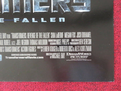TRANSFORMERS REVENGE OF THE FALLEN FOLDED US ONE SHEET POSTER SHIA LABEOUF 2009 - Rendezvous Cinema
