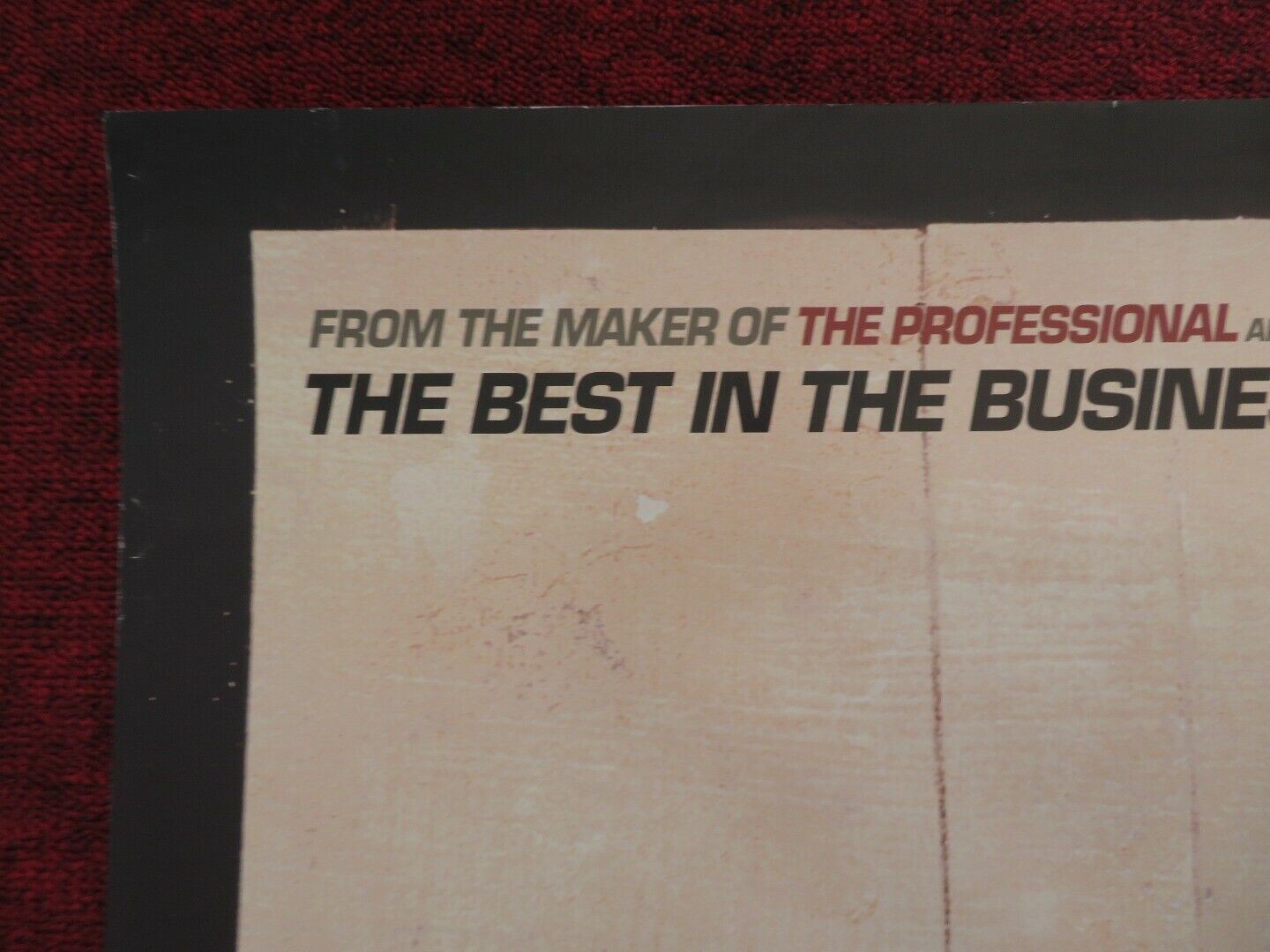 TRANSPORTER 2 - VERSION A US ONE SHEET ROLLED POSTER ALESSANDRO GASSMANN 2005 Movie posters