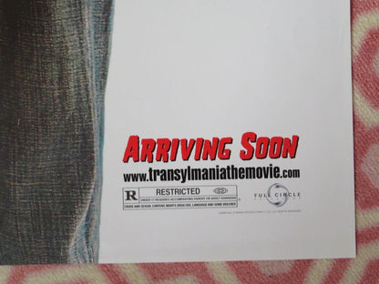 TRANSYLMANIA FOLDED US ONE SHEET POSTER JOSH MILLER 2009 Movie posters