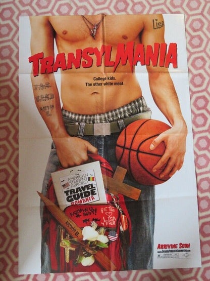 TRANSYLMANIA FOLDED US ONE SHEET POSTER JOSH MILLER 2009 Movie posters