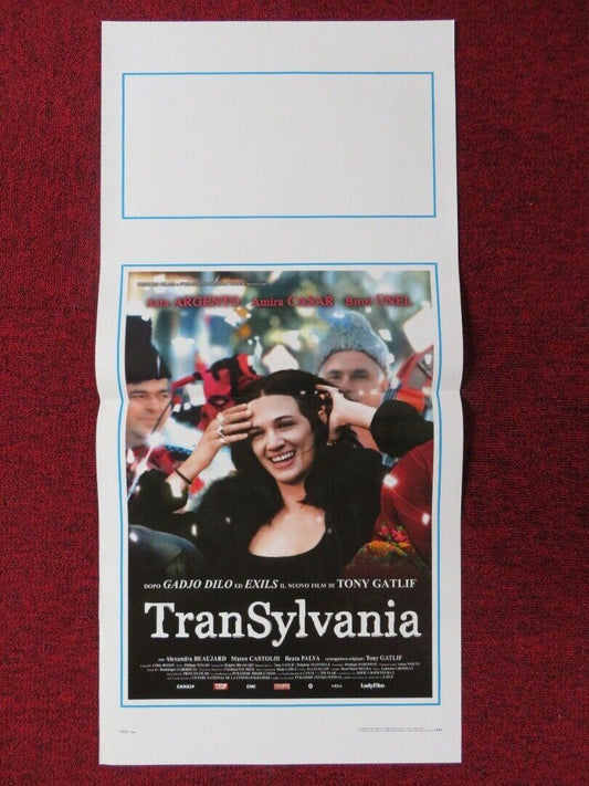 TRANSYLVANIA ITALIAN LOCANDINA (27.5"x13") POSTER ASIA ARGENTO AMIRI CASAR 2006 - Rendezvous Cinema