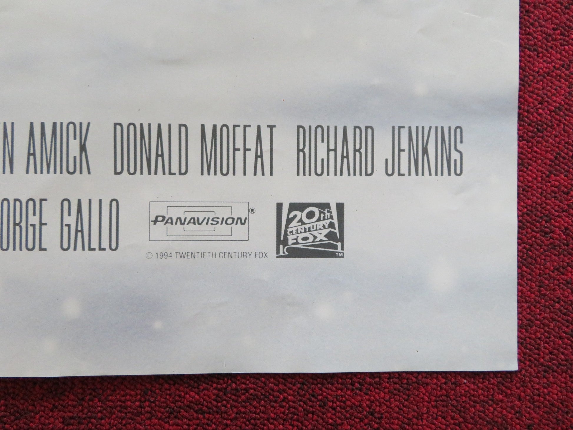 TRAPPED IN PARADISE UK QUAD POSTER FOLDED NICOLAS CAGE JON LOVITZ 1994 Rendezvous Cinema Movie posters