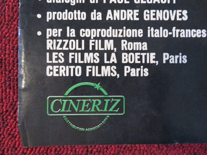 TRAPPOLA PER UN LUPO ITALIAN FOTOBUSTA POSTER JEAN - PAUL BELMONDO MIA FARROW 1972 Rendezvous Cinema Movie posters