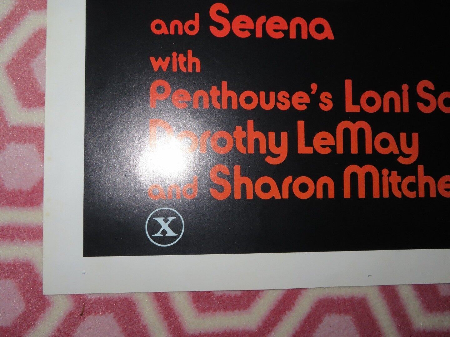 TRASHI FOLDED US ONE SHEET POSTER CAROL DODA SERENA PENTHOUSE 1981 Movie posters