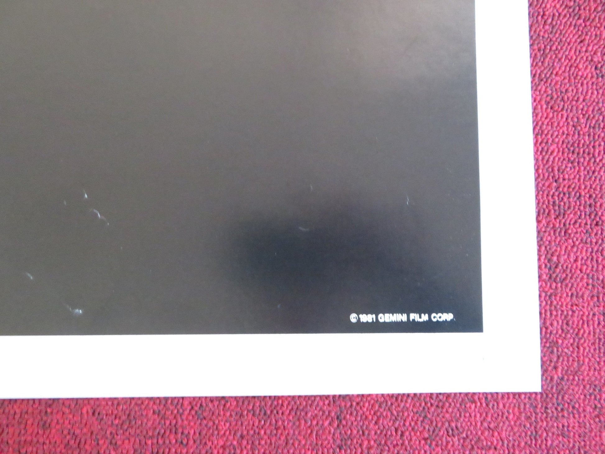 TRASHI US TRI FOLDED ONE SHEET ROLLED POSTER LISA DELEEUW JOEY SILVERA 1981 Rendezvous Cinema Movie posters