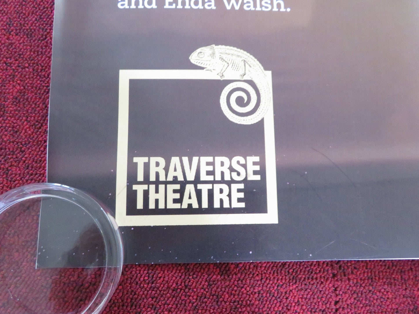 TRAVERSE LIVE! IMPOSSIBLE THINGS BEFORE BREAKFAST UK QUAD ROLLED POSTER 2010 Rendezvous Cinema Movie posters