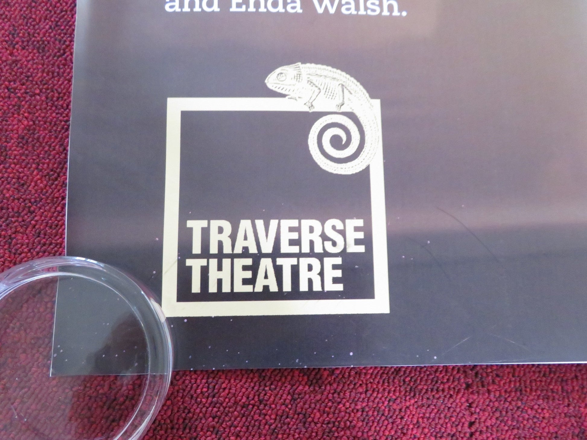 TRAVERSE LIVE! IMPOSSIBLE THINGS BEFORE BREAKFAST UK QUAD ROLLED POSTER 2010 Rendezvous Cinema Movie posters
