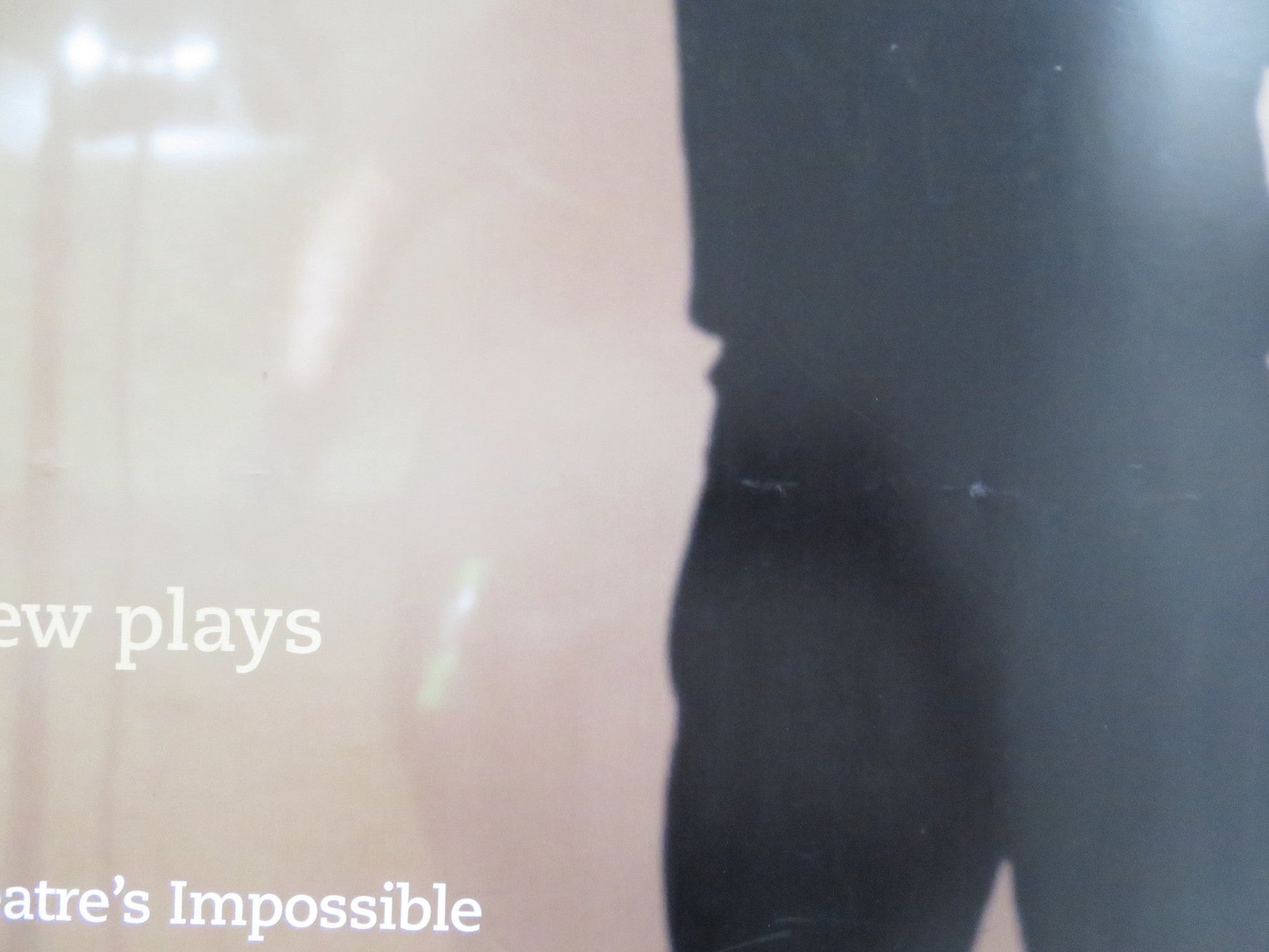 TRAVERSE LIVE! IMPOSSIBLE THINGS BEFORE BREAKFAST UK QUAD ROLLED POSTER 2010 Rendezvous Cinema Movie posters