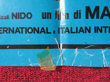 TRAVOLTO DAGLI AFFETTI FAMILIARI ITALIAN FOGLIO POSTER LANDO BUZZANCA 1978 Rendezvous Cinema Movie posters