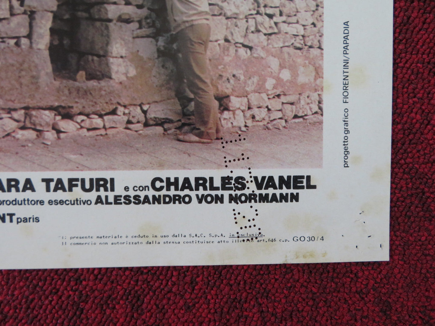TRE FRATELLI ITALIAN FOTOBUSTA POSTER PHILIPPE NOIRET MICHELE PLACIDO 1981 Rendezvous Cinema Movie posters