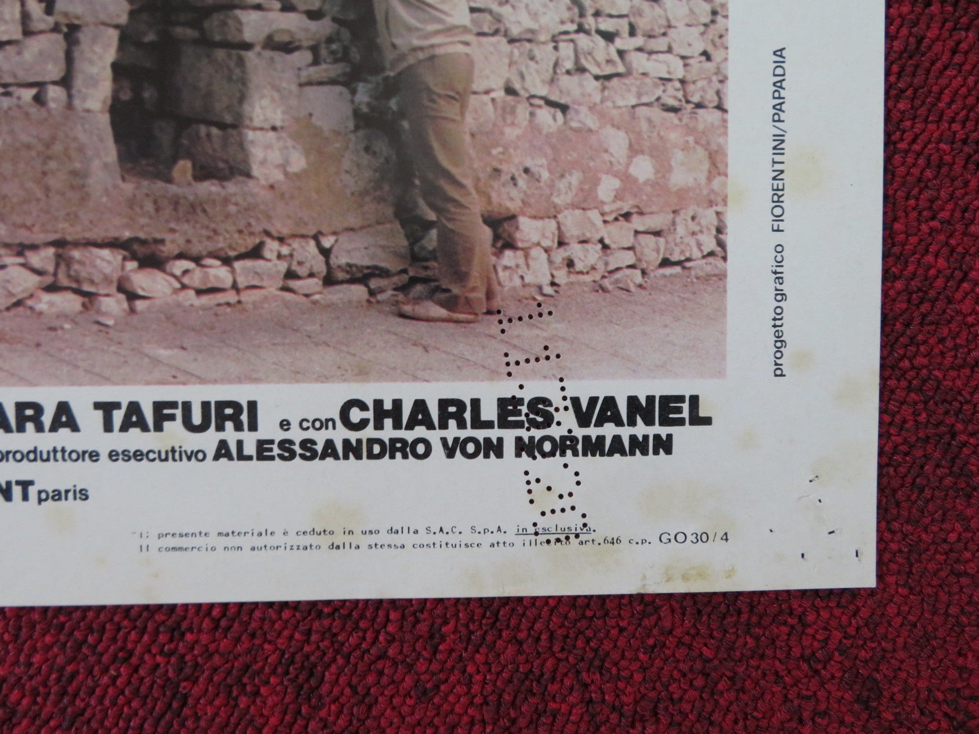 TRE FRATELLI ITALIAN FOTOBUSTA POSTER PHILIPPE NOIRET MICHELE PLACIDO 1981 Rendezvous Cinema Movie posters