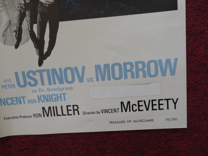 TREASURE OF MATECUMBE FOLDED US ONE SHEET POSTER ROBERT FOXWORTH 1976 Rendezvous Cinema Movie posters