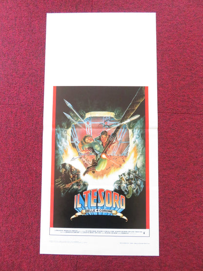 TREASURE OF THE FOUR CROWNS ITALIAN LOCANDINA POSTER CANNON TONY ANTHONY 1983 Rendezvous Cinema Movie posters