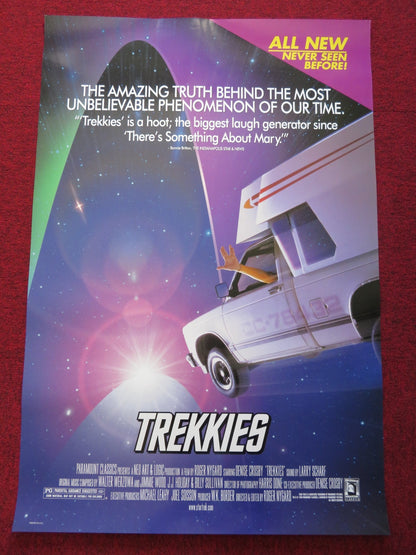 TREKKIES US ONE SHEET ROLLED POSTER DENISE CROSBY BARBARA ADAMS 1999 Rendezvous Cinema Movie posters