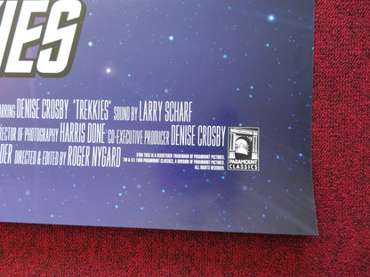 TREKKIES US ONE SHEET ROLLED POSTER DENISE CROSBY BARBARA ADAMS 1999 Rendezvous Cinema Movie posters