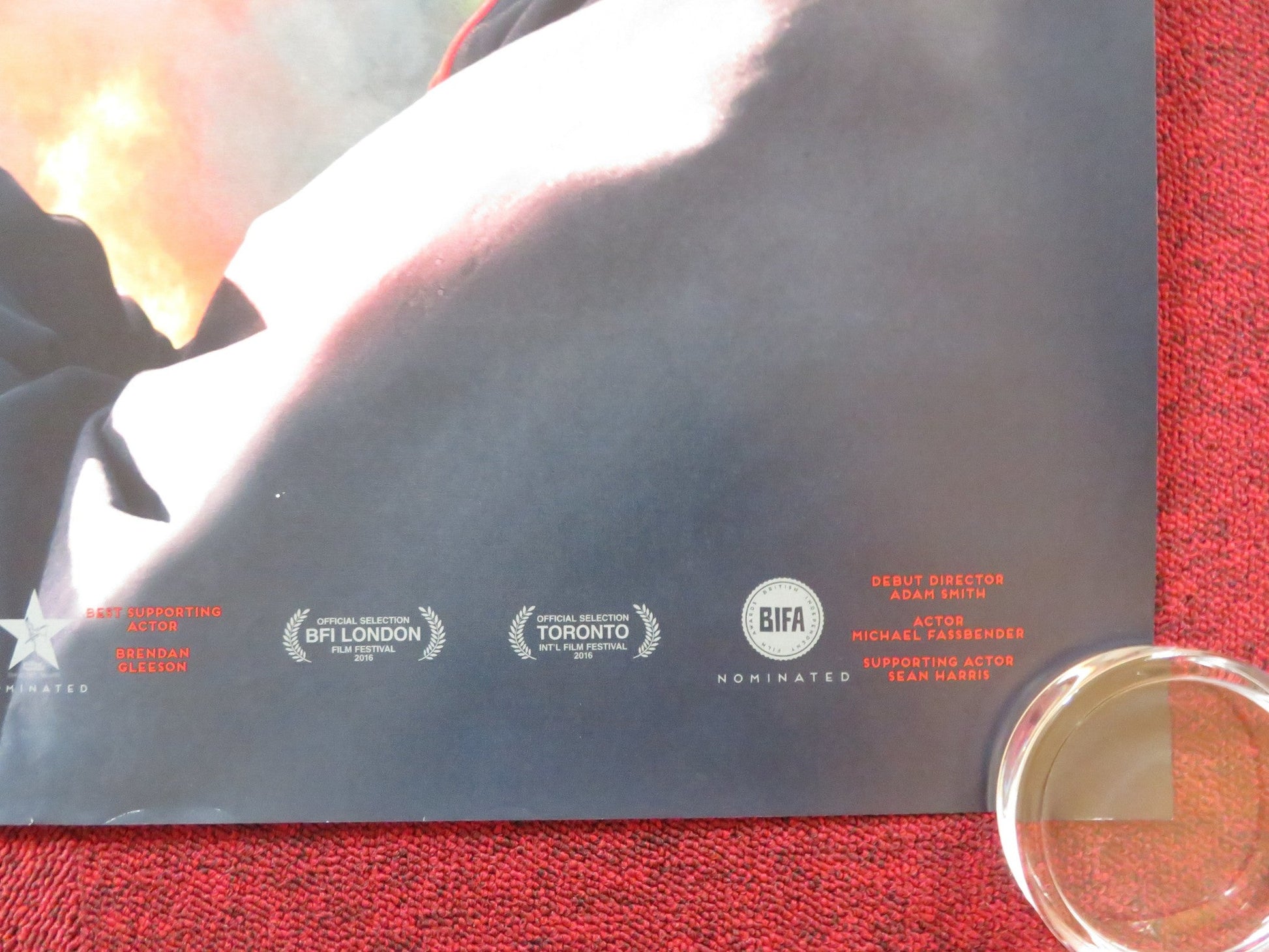 TRESPASS AGAINST US UK QUAD ROLLED POSTER MICHAELL FASSBENDER B. GLEESON 2016 Rendezvous Cinema Movie posters