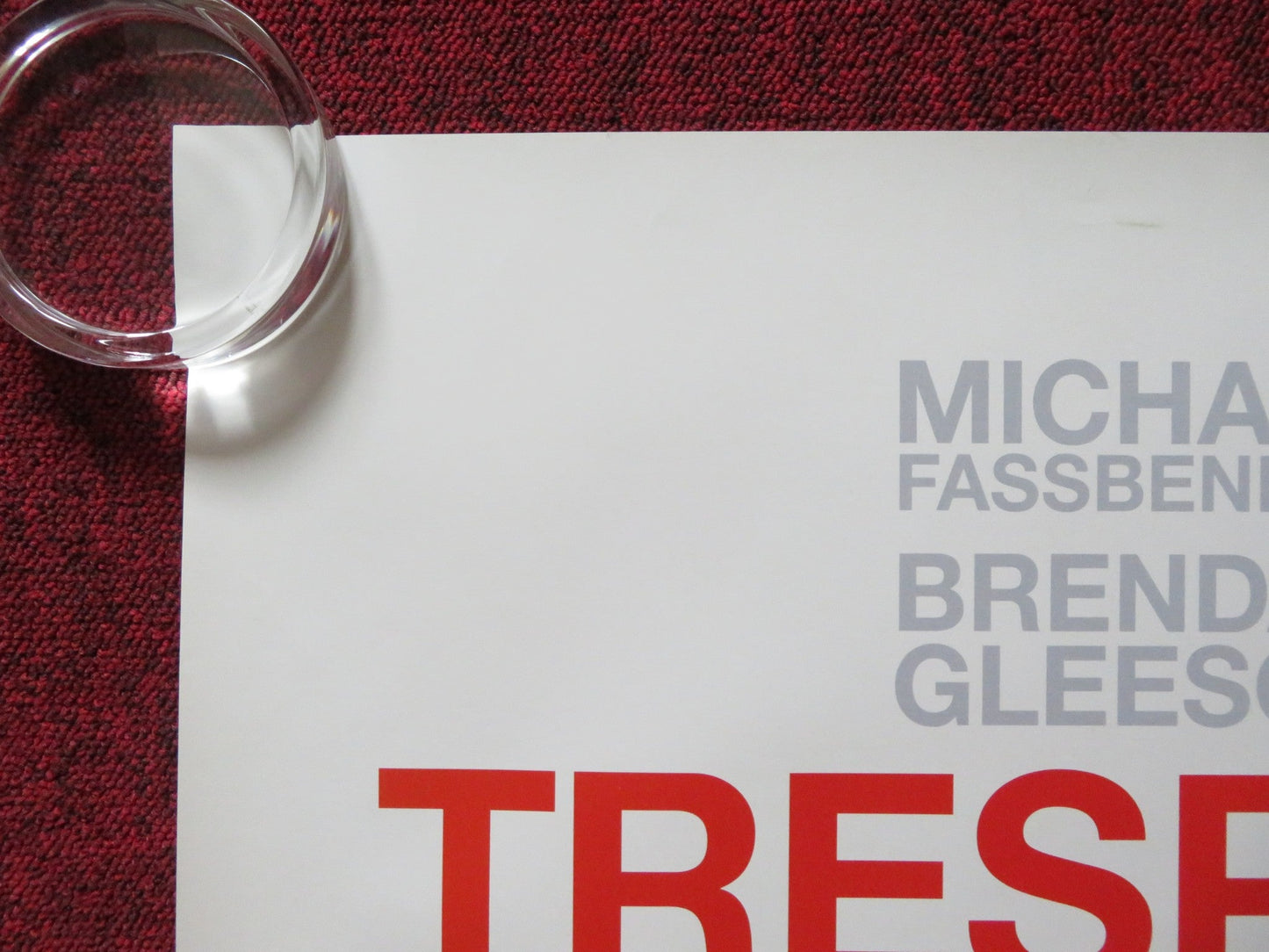 TRESPASS AGAINST US UK QUAD ROLLED POSTER MICHAELL FASSBENDER B. GLEESON 2016 Rendezvous Cinema Movie posters