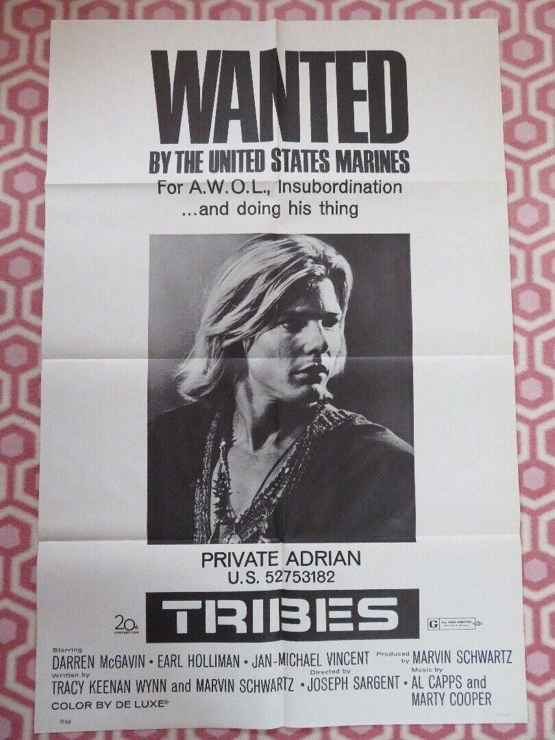 TRIBES/ THE TRIBE TV MOVIE US ONE SHEET POSTER WAYNE MAUNDER SLIM PICKENS 1971 - Rendezvous Cinema
