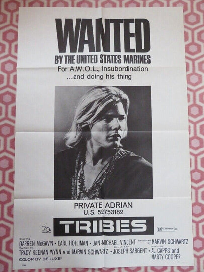 TRIBES/ THE TRIBE TV MOVIE US ONE SHEET POSTER WAYNE MAUNDER SLIM PICKENS 1971 - Rendezvous Cinema