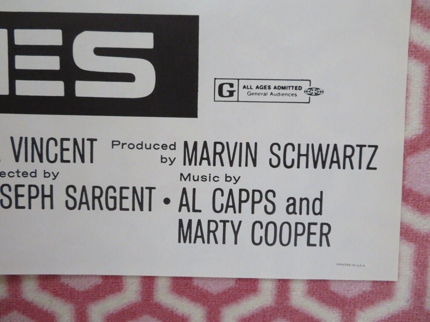 TRIBES/ THE TRIBE TV MOVIE US ONE SHEET POSTER WAYNE MAUNDER SLIM PICKENS 1971 - Rendezvous Cinema