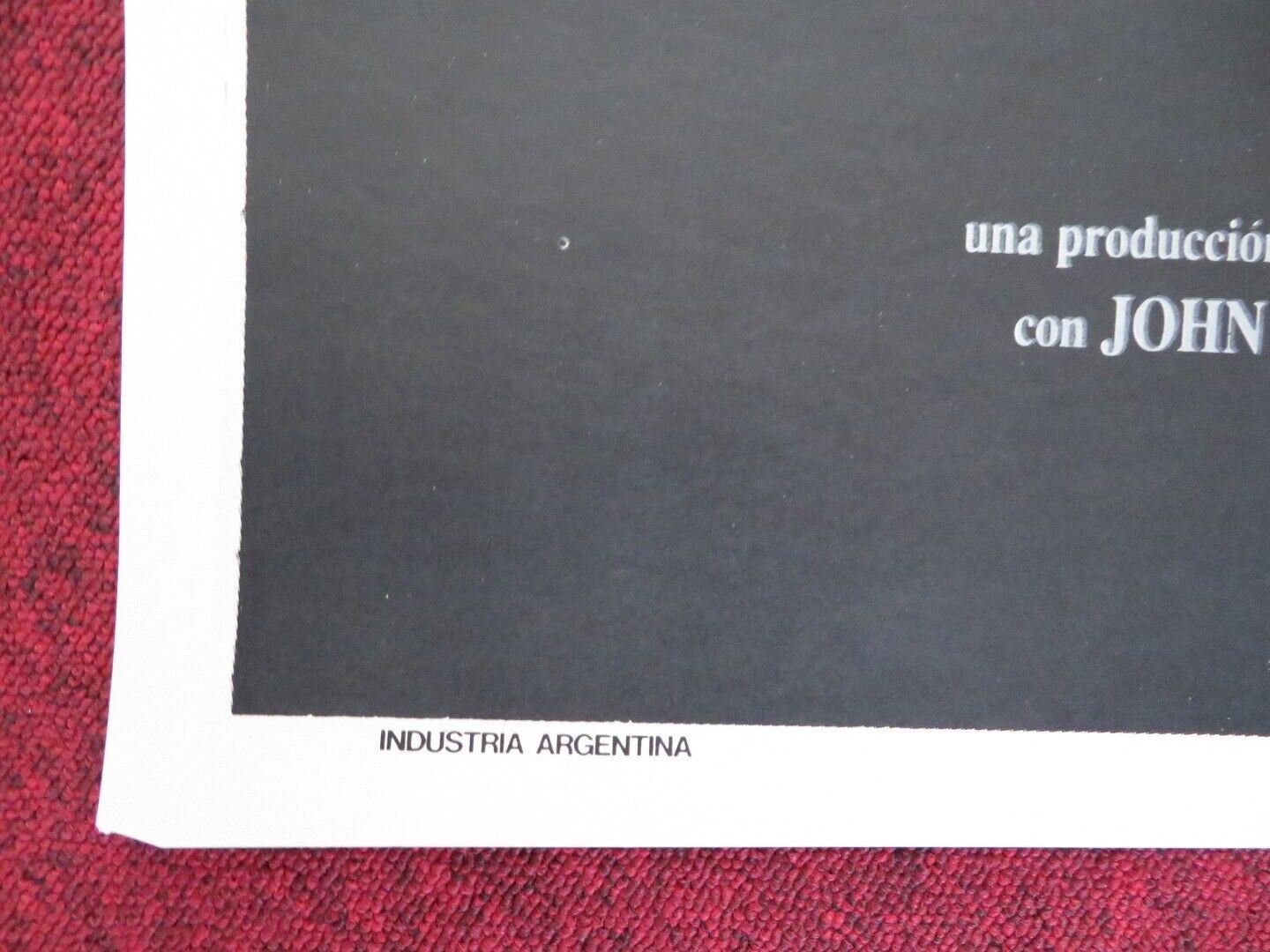 TRIBUTE / TRIBUTO ARGENTINA ONE SHEET POSTER JACK LEMMON ROBBY BENSON 1980 - Rendezvous Cinema