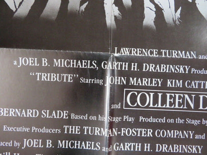 TRIBUTE US ORIGINAL 1 SHEET POSTER RETRO 1980 JACK LEMMON BOB CLARK Movie posters