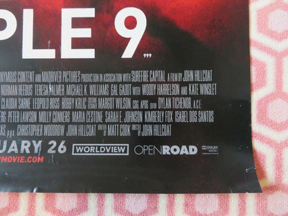 TRIPLE 9 US ONE SHEET ROLLED POSTER WOODY HARRELSON KATE WINSLET 2016 Movie posters