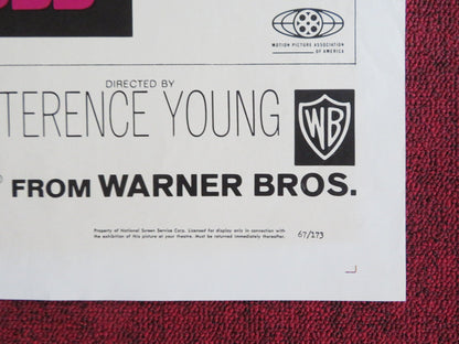 TRIPLE CROSS FOLDED US ONE SHEET POSTER CHRISTOPHER PLUMMER YUL BRYNER 1967 Rendezvous Cinema Movie posters