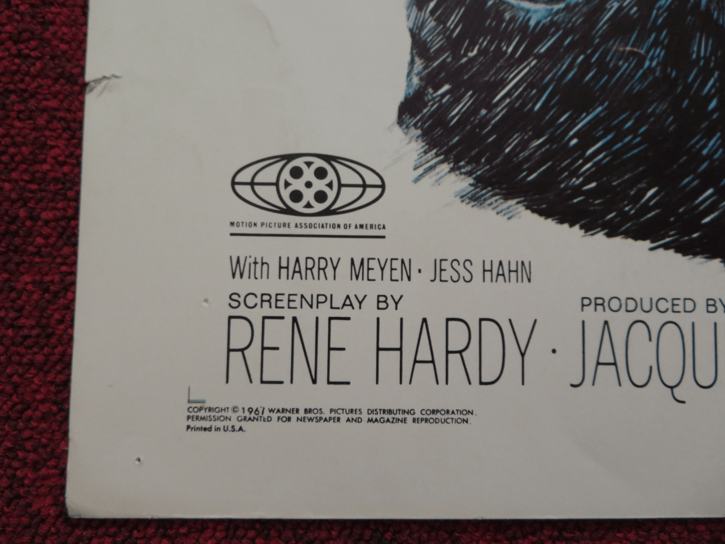 TRIPLE CROSS US HALF SHEET (22"x 28") POSTER CHRISTOPHER PLUMMER 1967 Rendezvous Cinema Movie posters