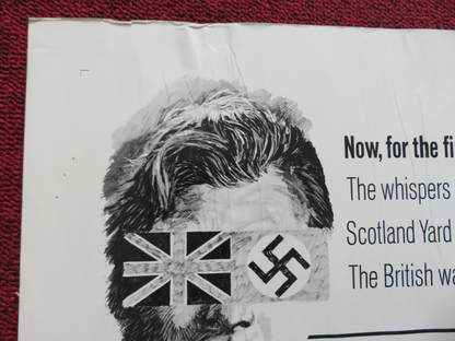 TRIPLE CROSS US HALF SHEET (22"x 28") POSTER CHRISTOPHER PLUMMER 1967 Rendezvous Cinema Movie posters