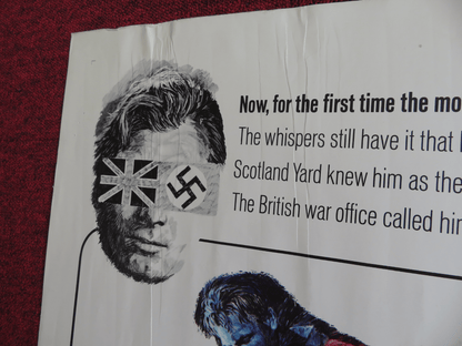 TRIPLE CROSS US HALF SHEET (22"x 28") POSTER CHRISTOPHER PLUMMER 1967 Rendezvous Cinema Movie posters