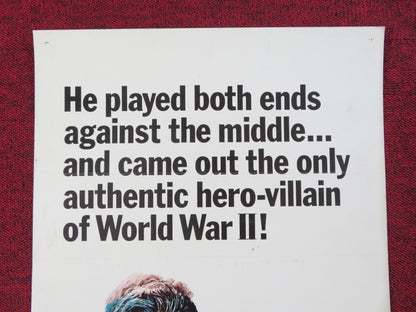 TRIPLE CROSS US INSERT (14"x 36") POSTER CHRISTOPHER PLUMMER YUL BRYNNER 1966 Rendezvous Cinema Movie posters