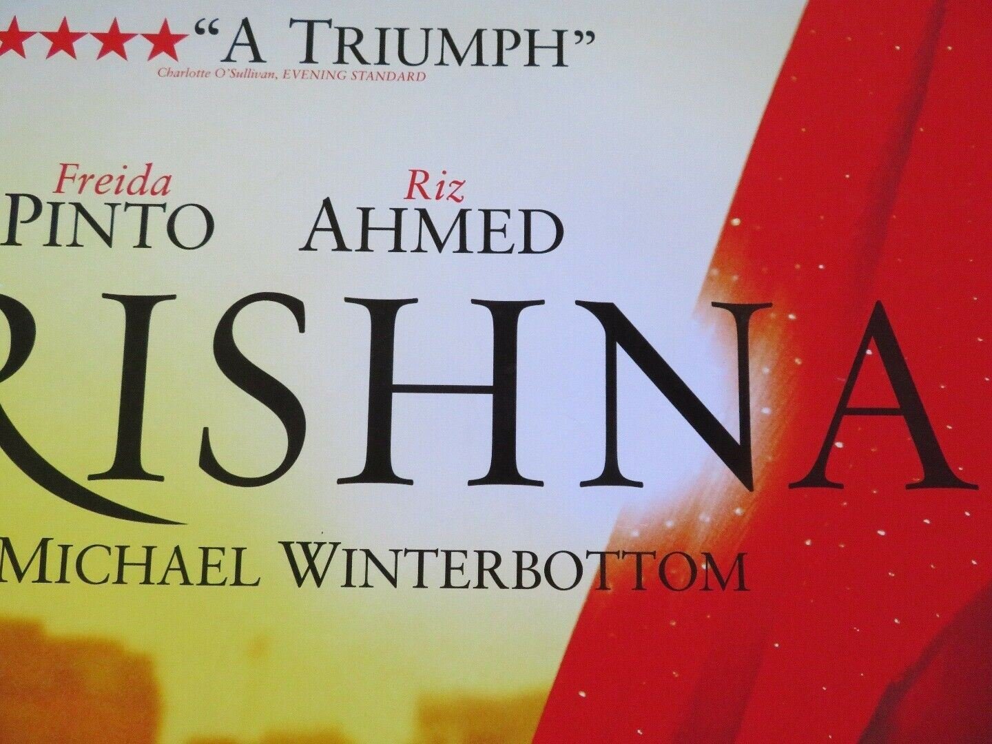 TRISHNA QUAD (30"x 40") ROLLED POSTER FREIDA PINTO RIZ AHMED 2011 Movie posters