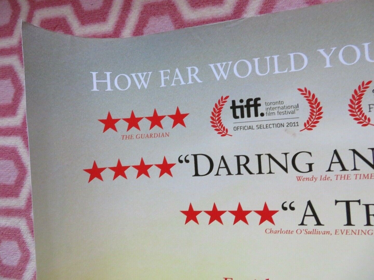 TRISHNA QUAD (30"x 40") ROLLED POSTER FREIDA PINTO RIZ AHMED 2011 Movie posters