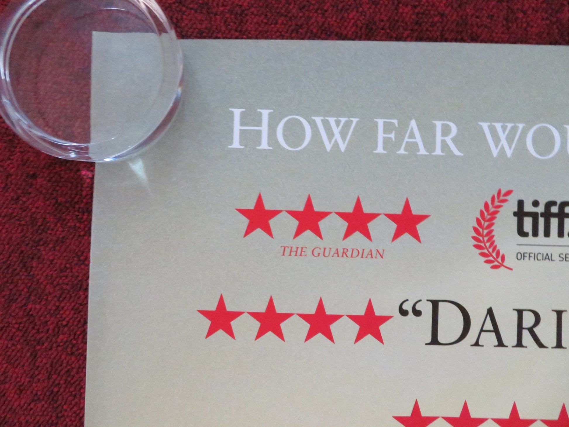 TRISHNA UK QUAD ROLLED POSTER FREIDA PINTO RIZ AHMED 2011 Rendezvous Cinema Movie posters