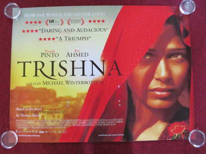 TRISHNA UK QUAD ROLLED POSTER FREIDA PINTO RIZ AHMED 2011 Rendezvous Cinema Movie posters