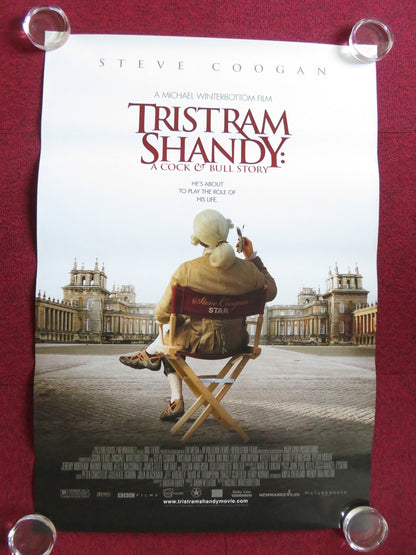 TRISTRAM SHANDY US ONE SHEET ROLLED POSTER STEVE COOGAN BOB BRYDON 2005 Rendezvous Cinema Movie posters